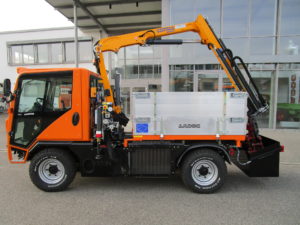 T1250 mit COPMA Zwischenachskran